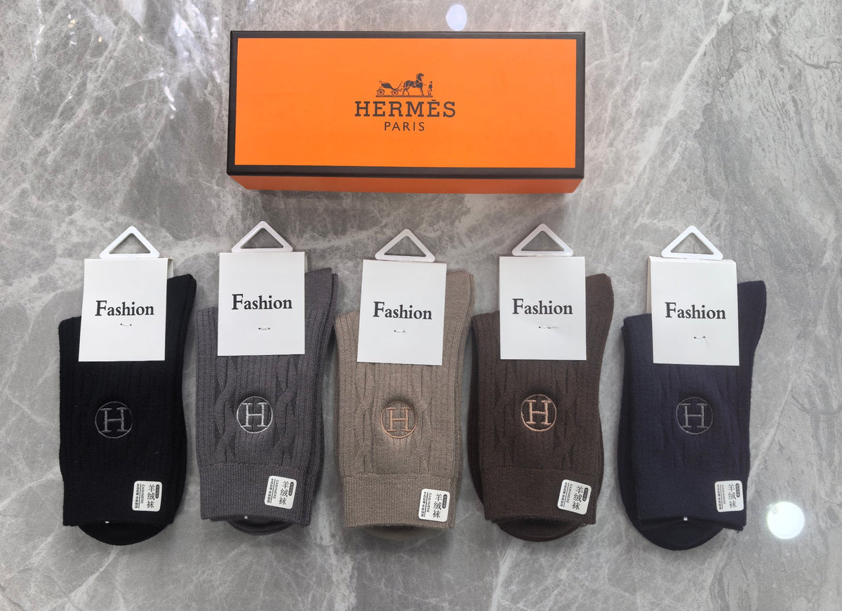 Hermès Boxed Black Grey Gold Waist Motifs Boxer Briefs, image 6