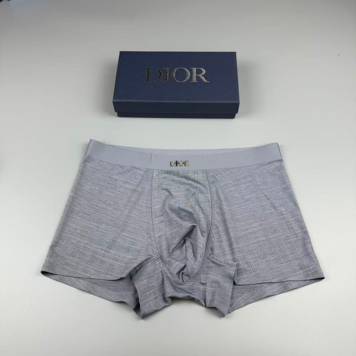 Dior Black Tonal Narrow Stripe Boxer Briefs, image 3