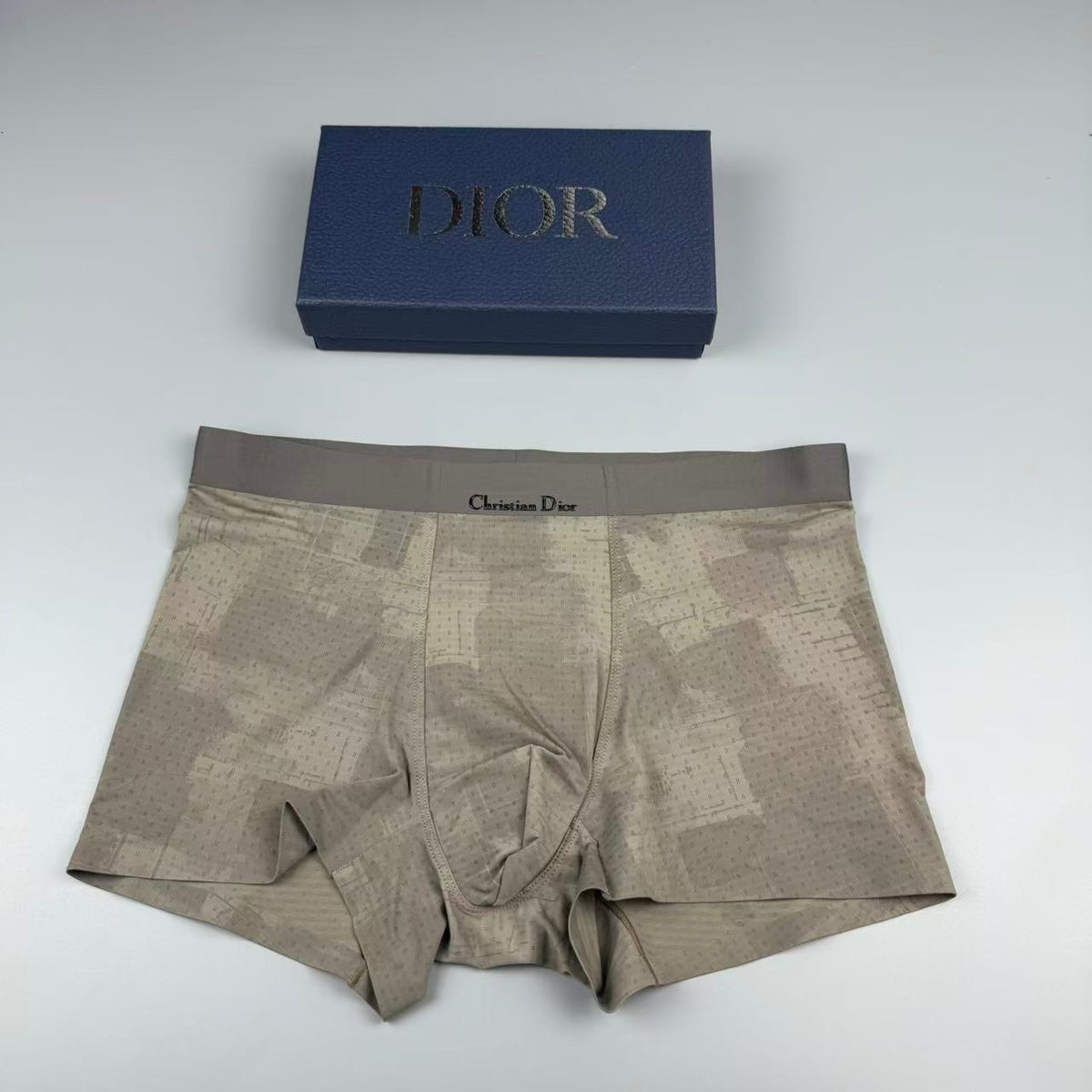 Dior Grey Tonal Camouflage Boxer Briefs, image 3