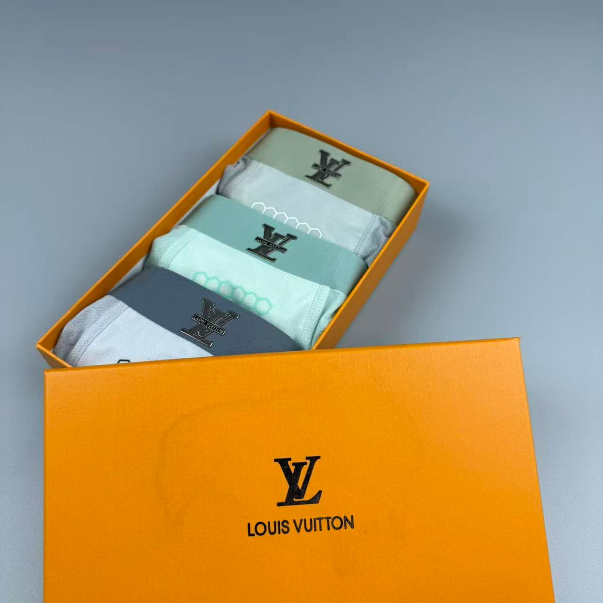Louis Vuitton White Geometric Front Panel Boxer Briefs, image 6