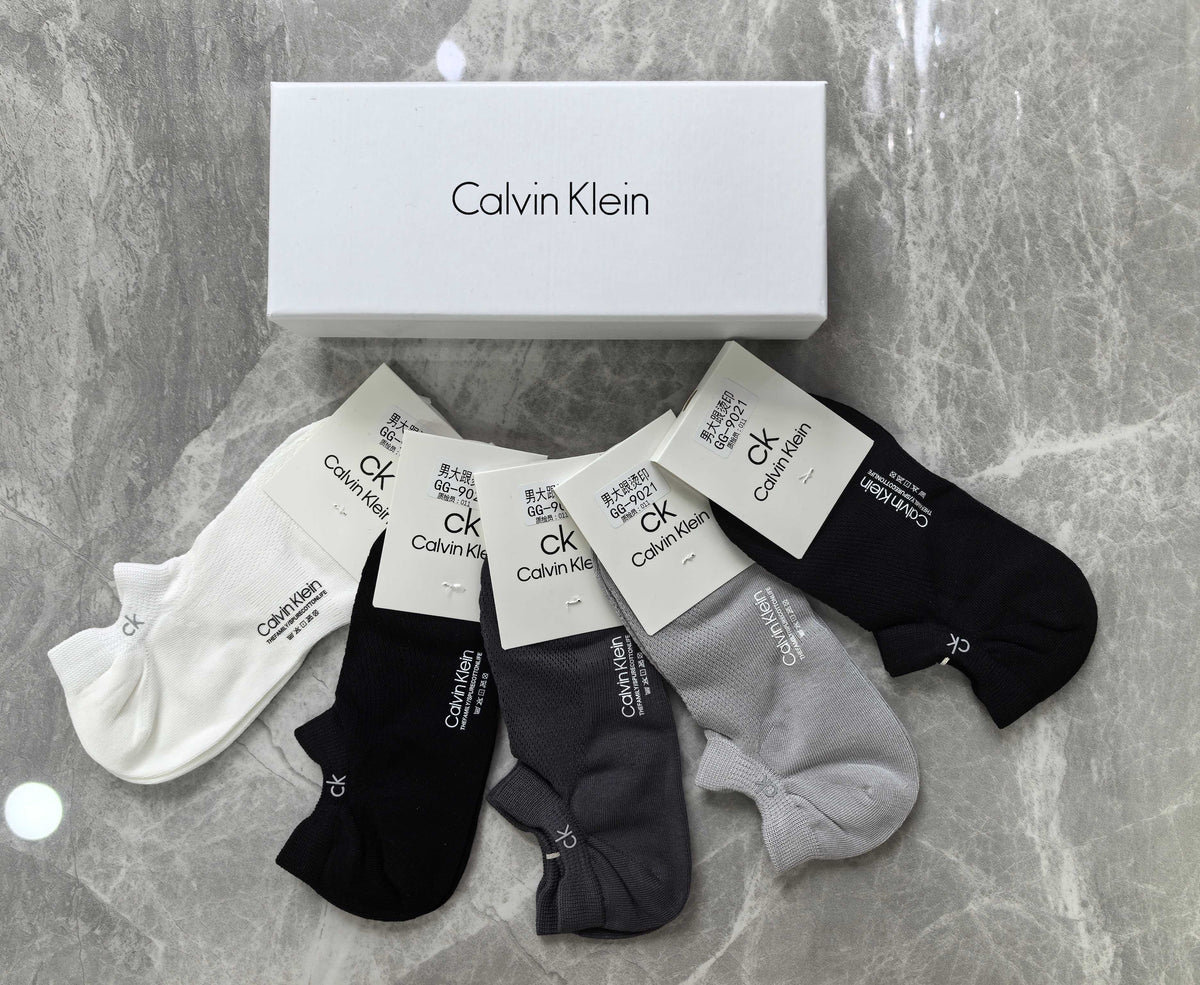 Calvin Klein Black Boxed Low Opening No-Show Socks, image 3