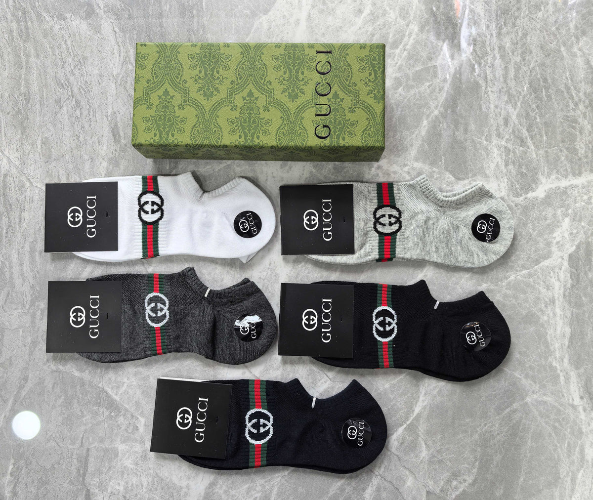 Gucci Boxed Dark Circle Emblems Boxer Briefs, image 4