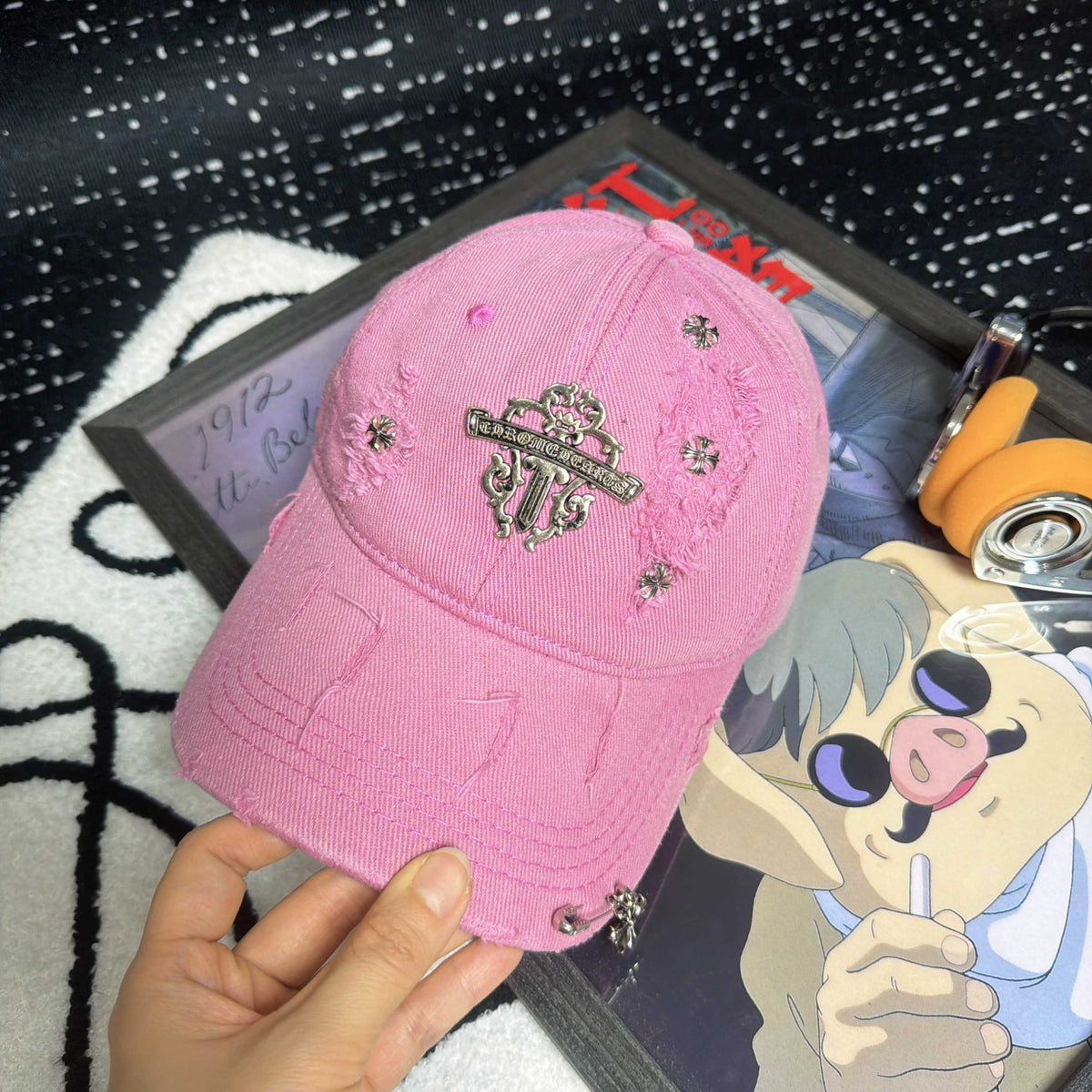 Chrome Hearts Baseball Cap - image 7