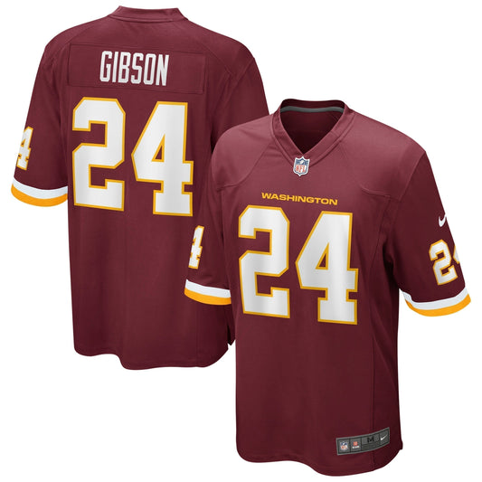 Antonio Gibson Washington Football Team Nike Game   Jersey - Burgundy