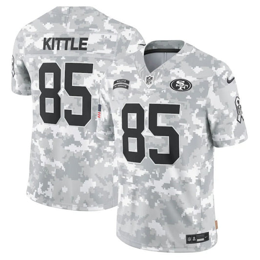 George Kittle San Francisco 49ers Salute To Service 2024 Jersey