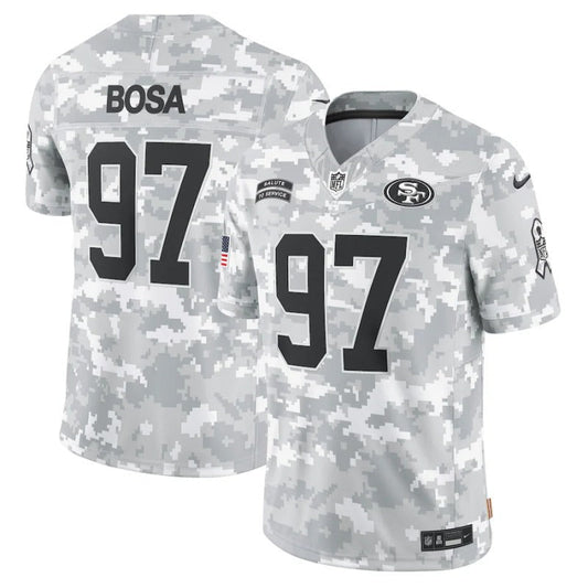 Nick Bosa San Francisco 49ers Salute To Service 2024 Jersey