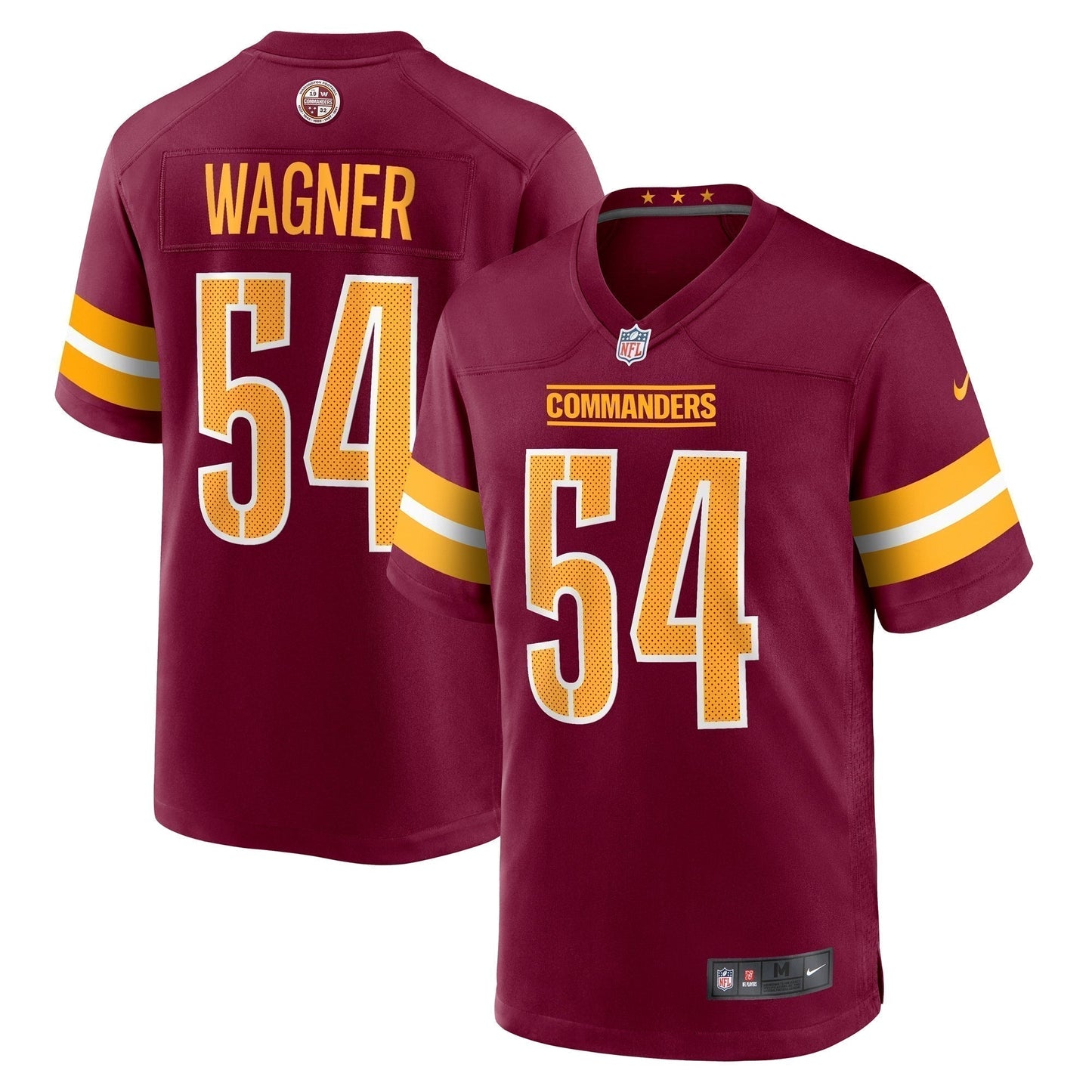 Bobby Wagner Washington Commanders Game Jersey -  Burgundy