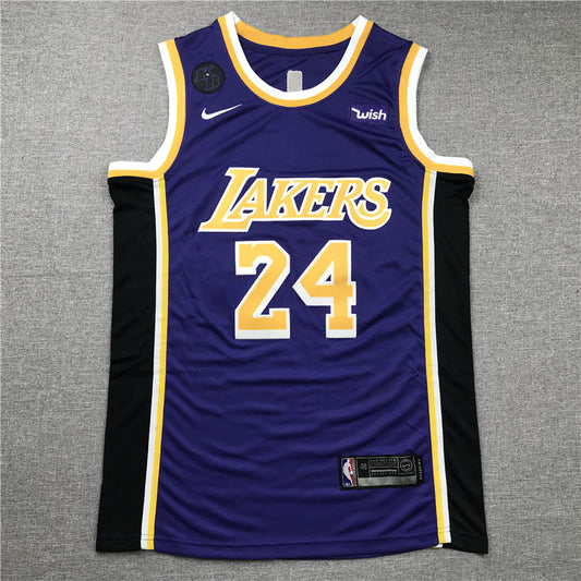Men's Kobe Bryant Los Angeles Lakers #24 Swingman Jerseys - Purple