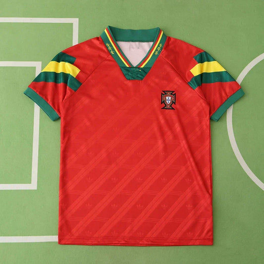 Portugal Home Retro Jersey 1992 | Classic Fan Version Football Shirt