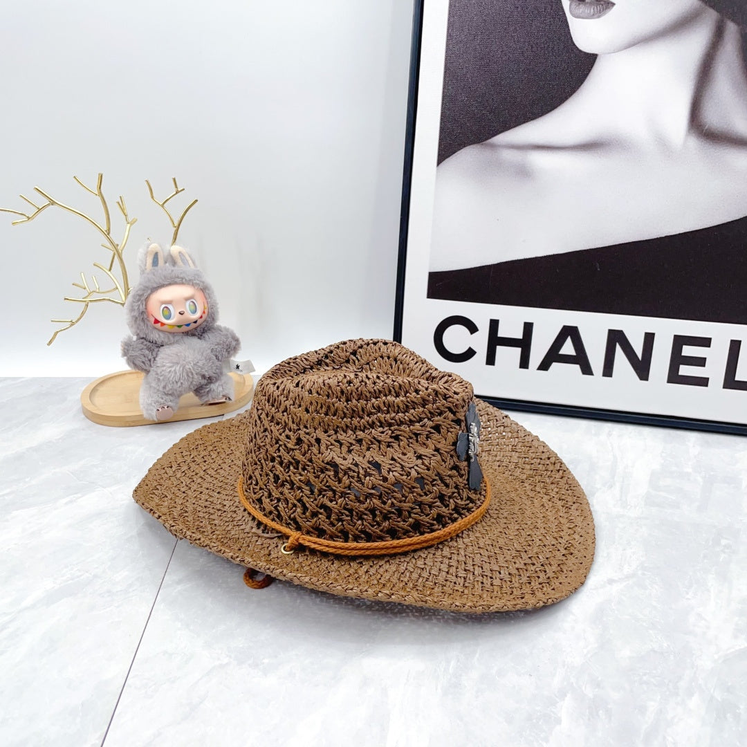 Chrome Hearts Straw Hat - image 8