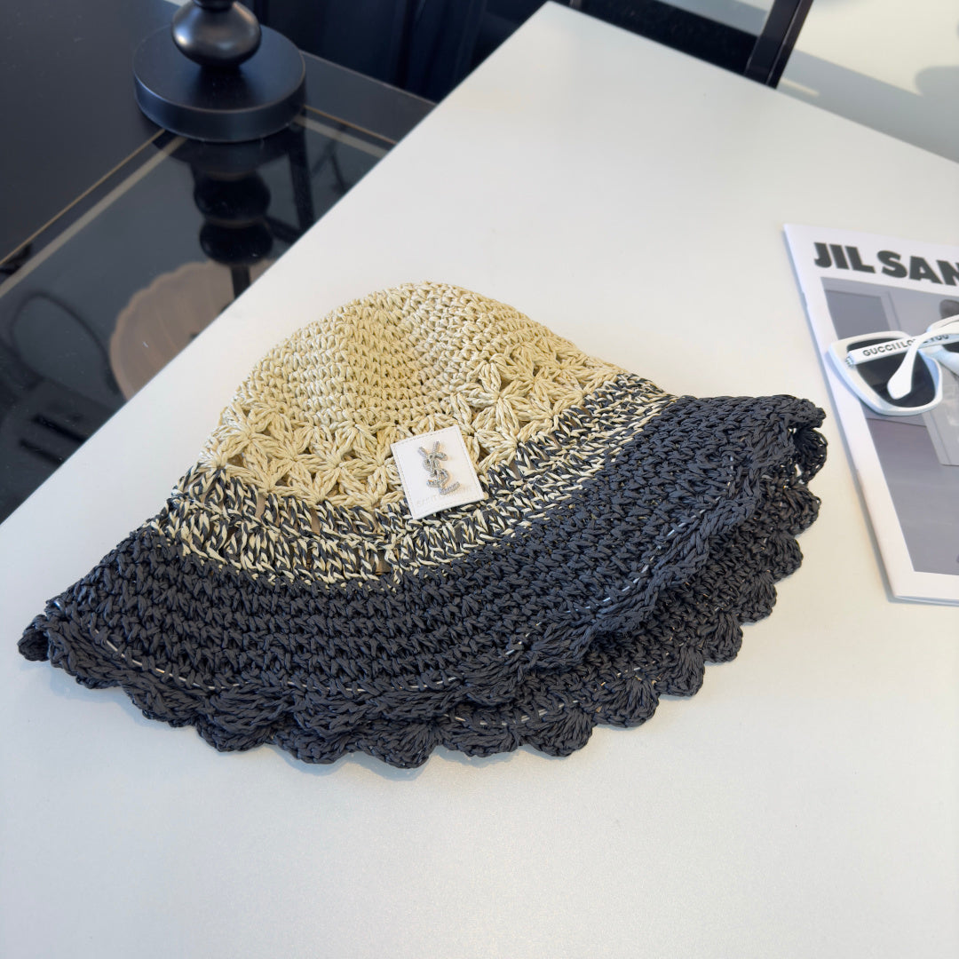 Saint Laurent Woven Bucket Hat - image 4