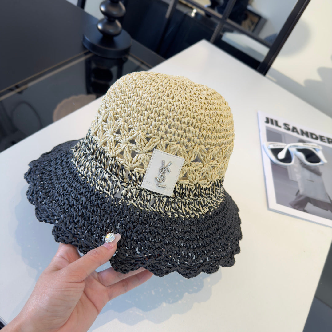 Saint Laurent Woven Bucket Hat - image 3