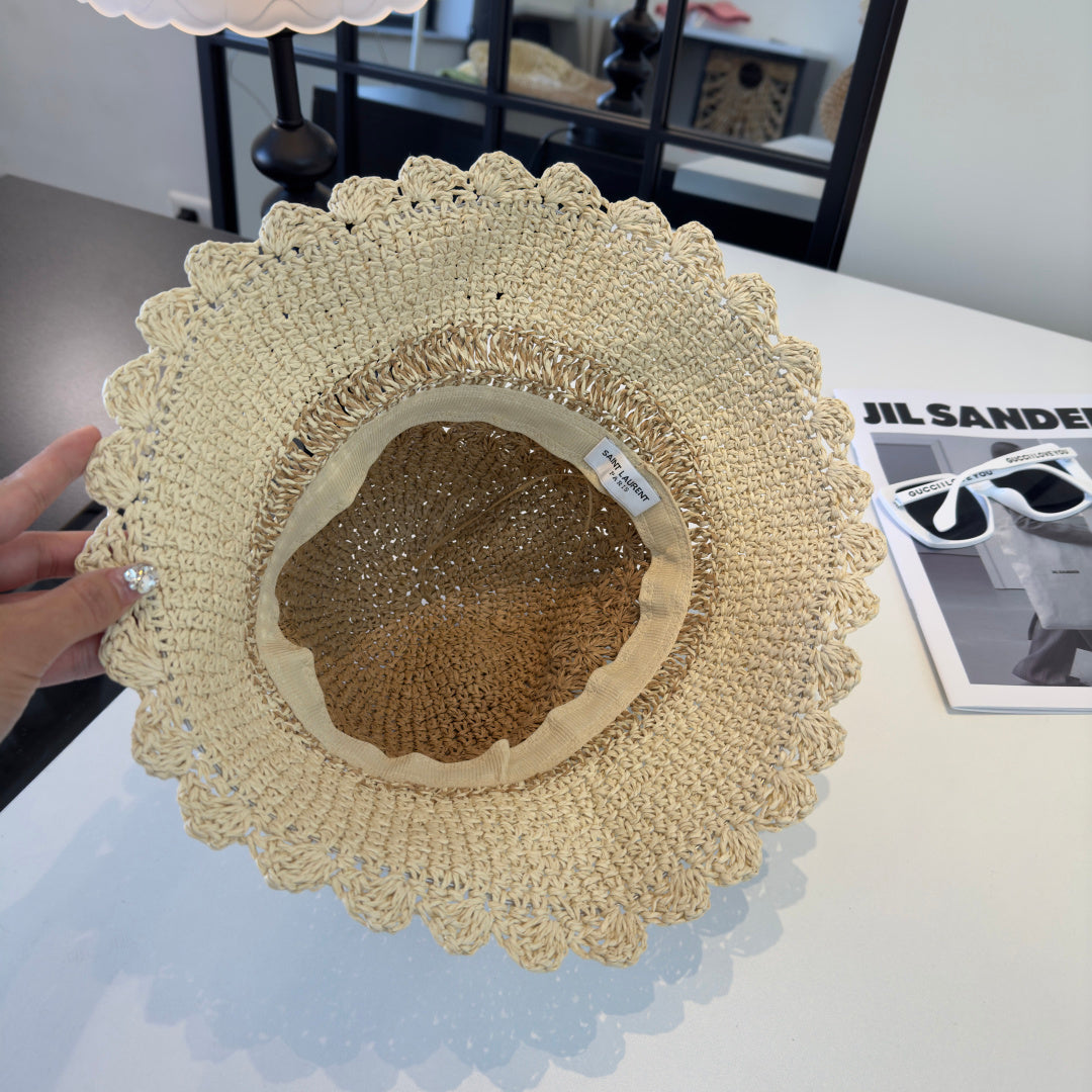 Saint Laurent Woven Bucket Hat - image 7