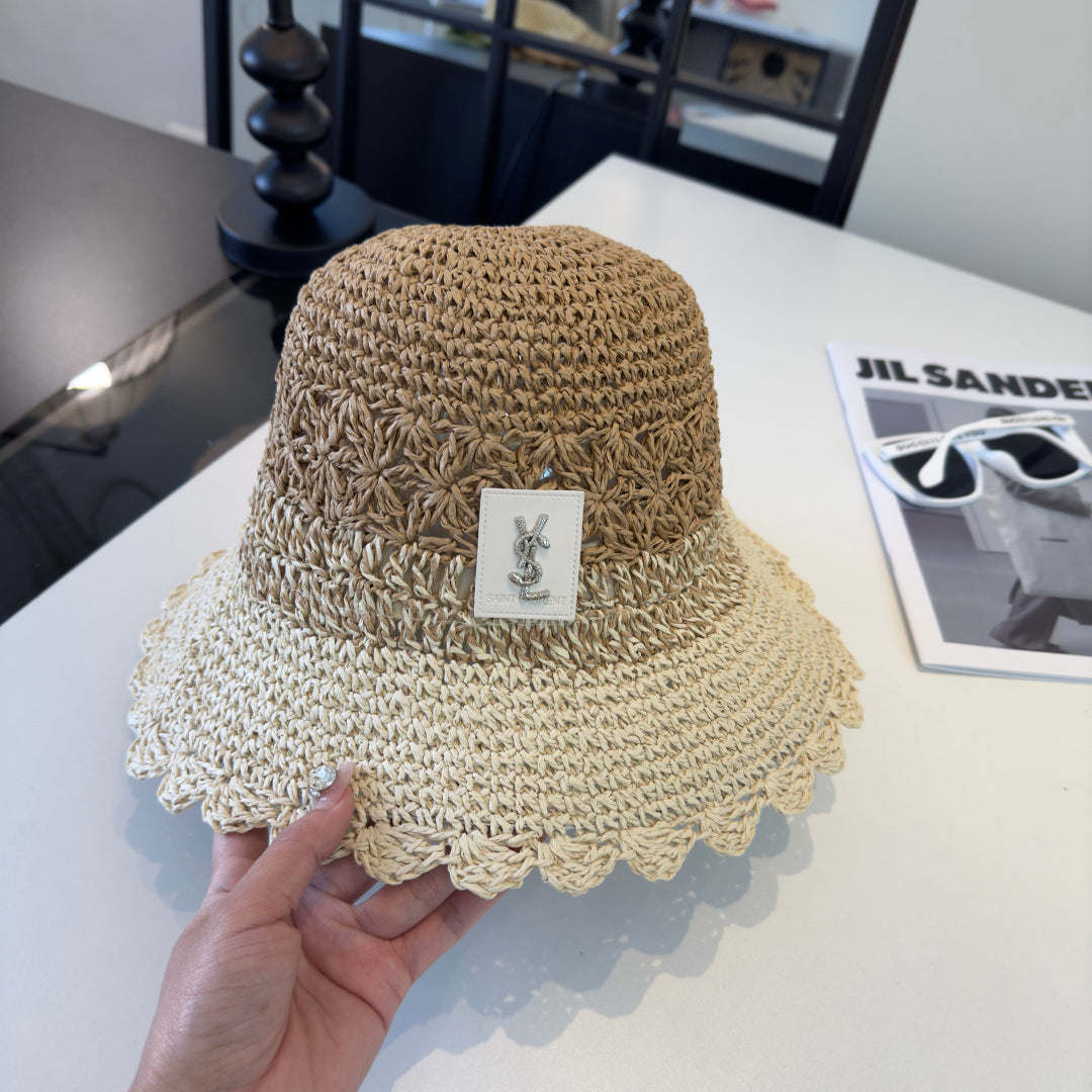 Saint Laurent Woven Bucket Hat - image 2