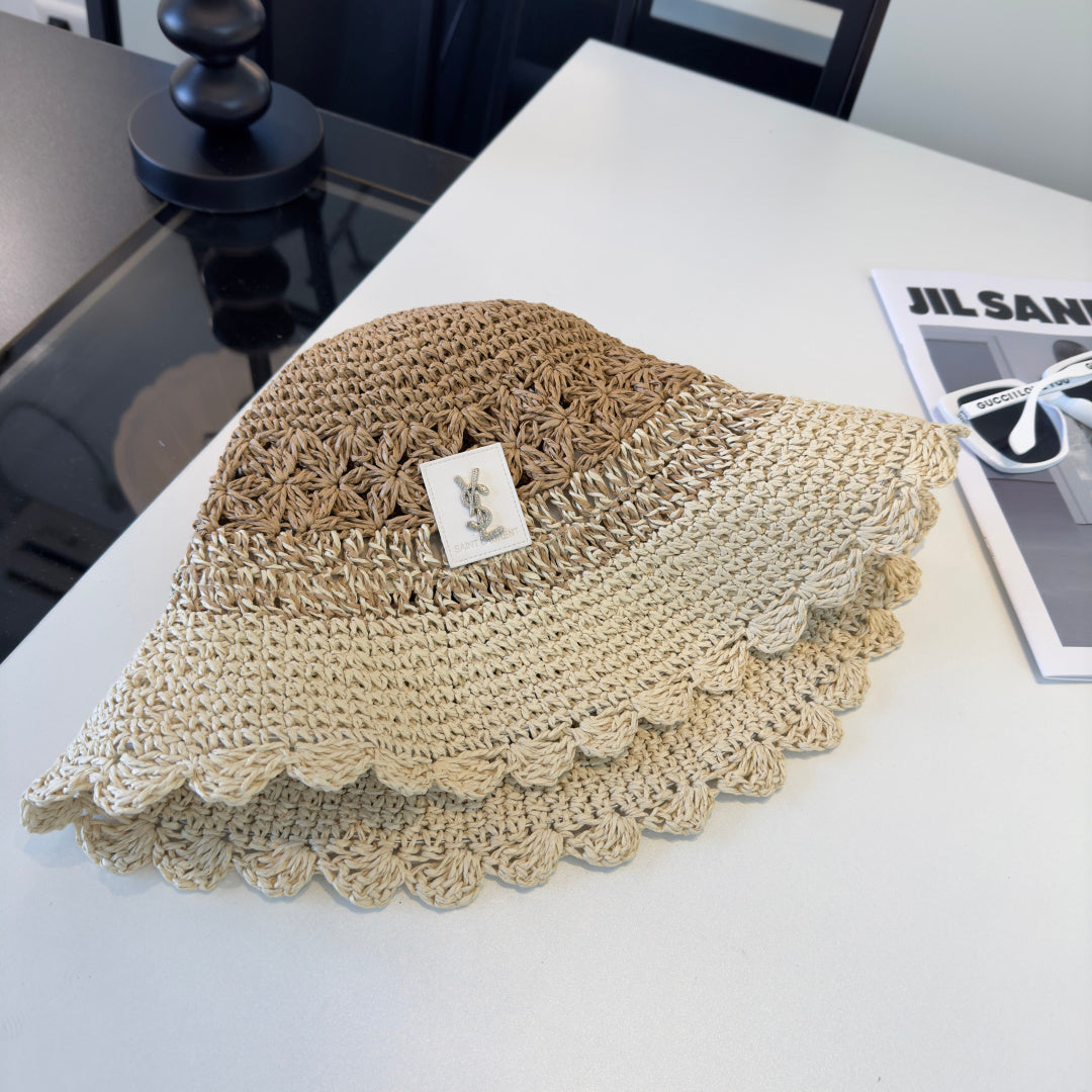 Saint Laurent Woven Bucket Hat - image 5