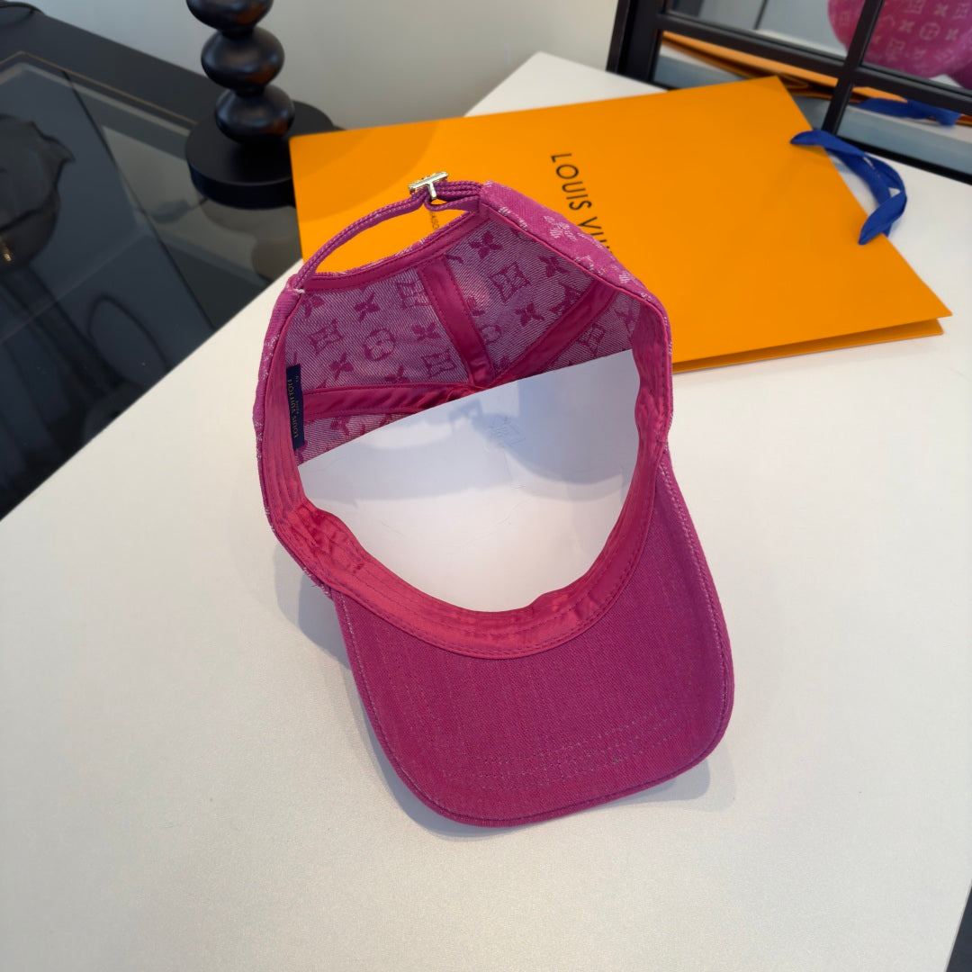 Louis Vuitton Denim Baseball Cap - image 9