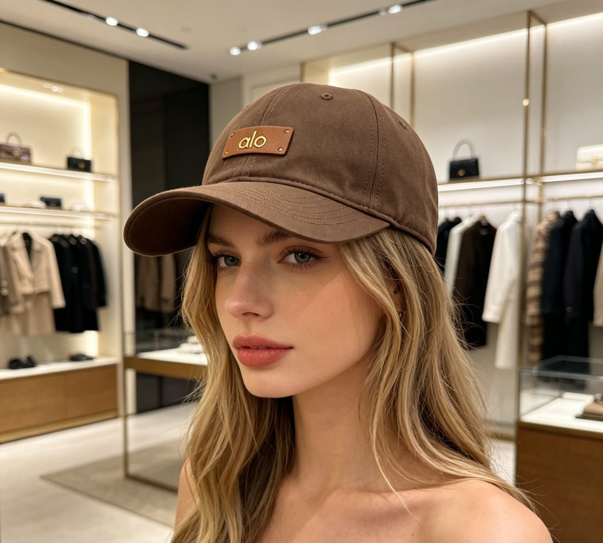 Metal Logo Baseball Cap - image 4