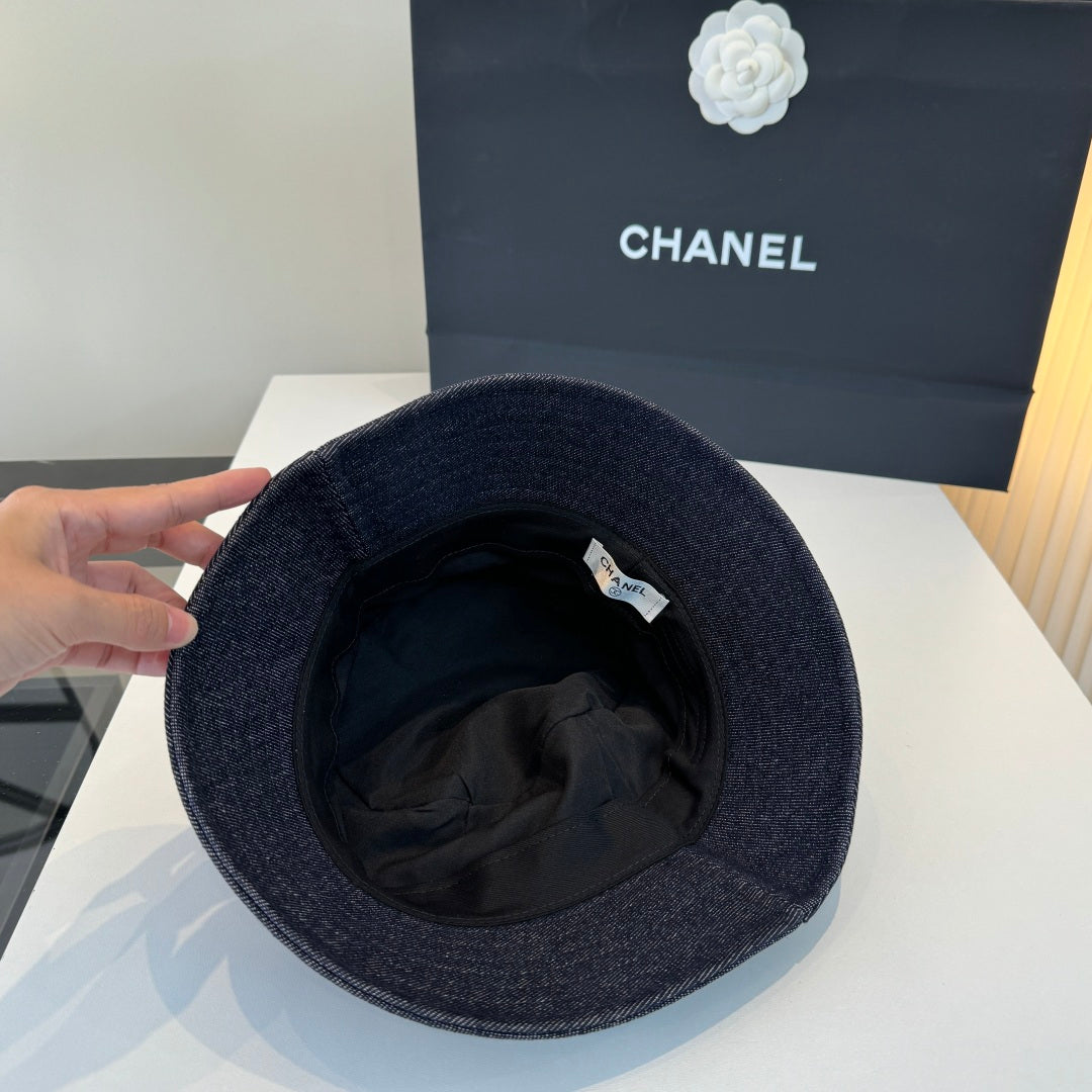 Chanel Denim Bucket Hat - image 7