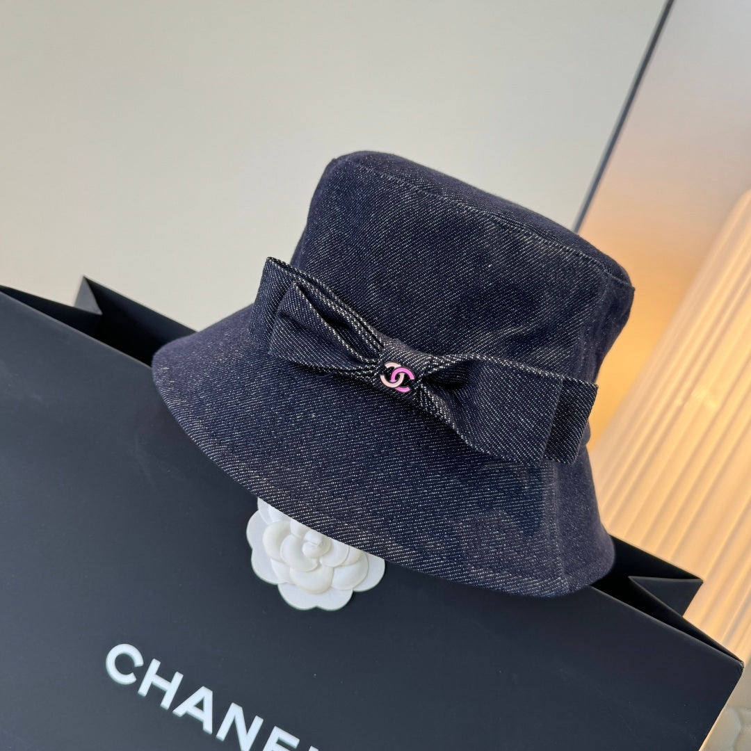 Chanel Denim Bucket Hat - image 8