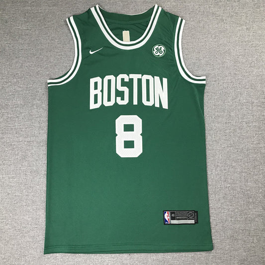 Men's Boston Celtics Kemba Walker #8 NBA Green 2020/21 Swingman Jerseys
