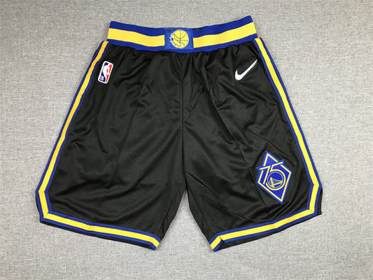 Men's Golden State Warriors Black City Edition Basketball Shorts1