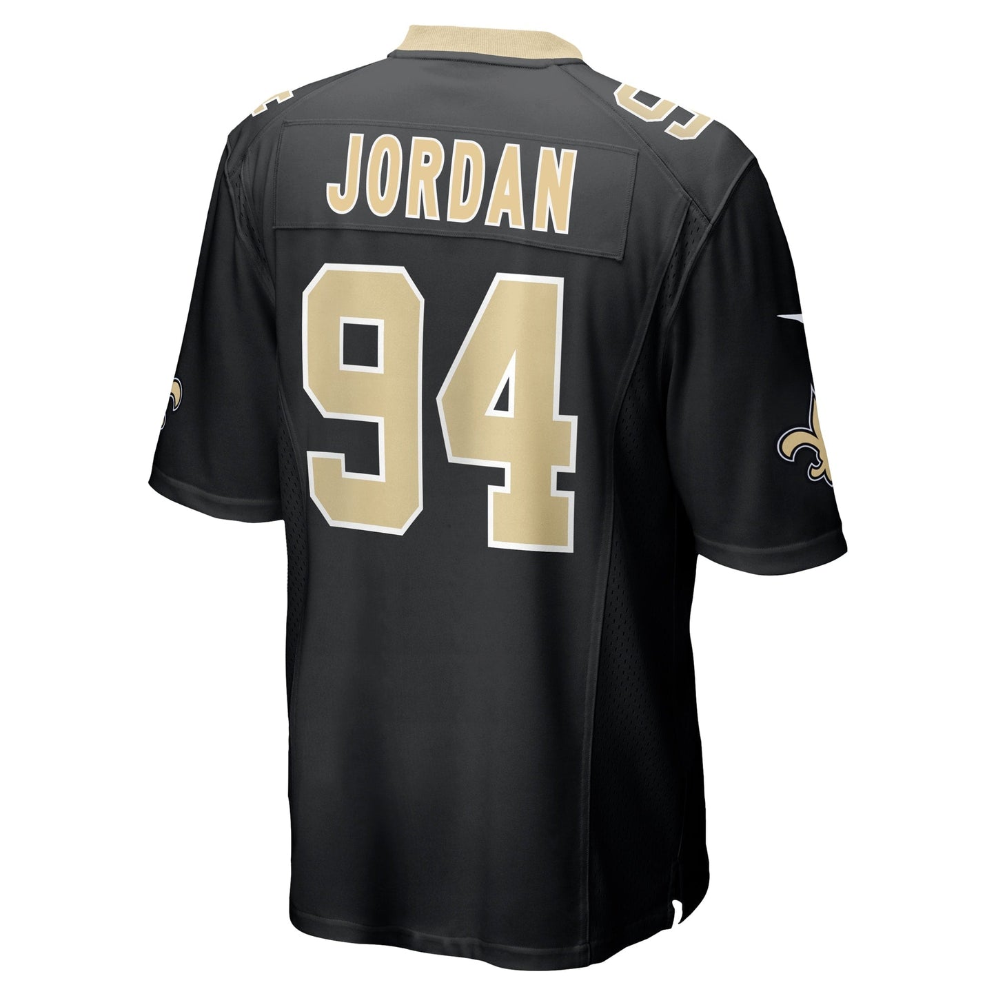 Cameron Jordan New Orleans Saints Nike Team Game Jersey -  Black