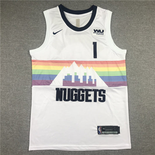 Men's Denver Nuggets Michael Porter Jr. White Swingman Player Jerseys