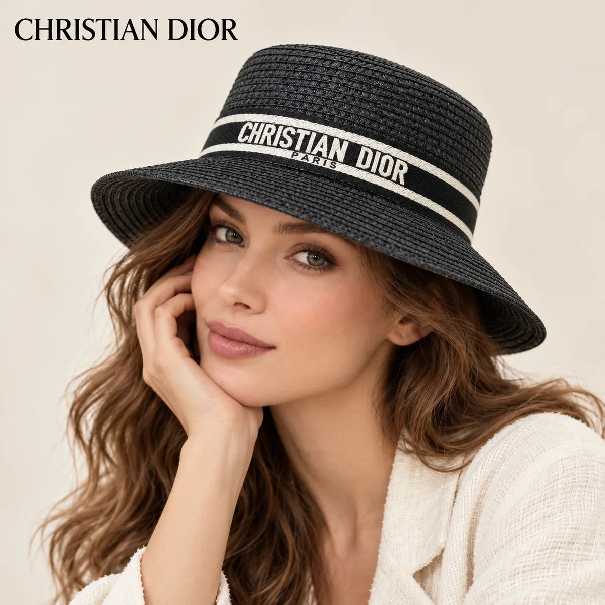 Dior Straw Hat - image 1