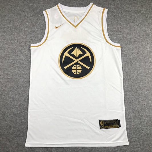 Men's Denver Nuggets Nikola Jokic #15 White Swingman Player Jerseys