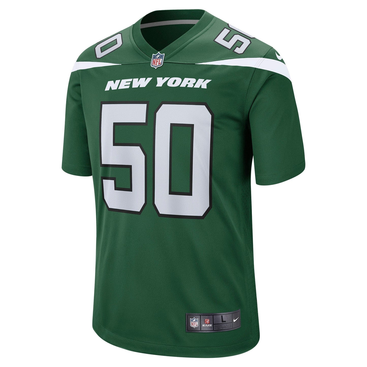 Bradlee Anae New York Jets Game   Jersey - Gotham Green