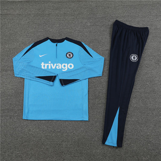 Chelsea FC Light Blue Training Suit 2024/25 Season