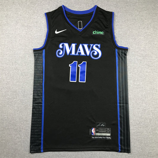 Kyrie Irving #11 Dallas Mavericks 2023/24 City Edition Swingman Jersey – Black MAVS Nike DFW