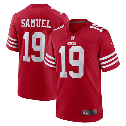 Deebo Samuel San Francisco 49ers Nike Team Game Jersey - Scarlet