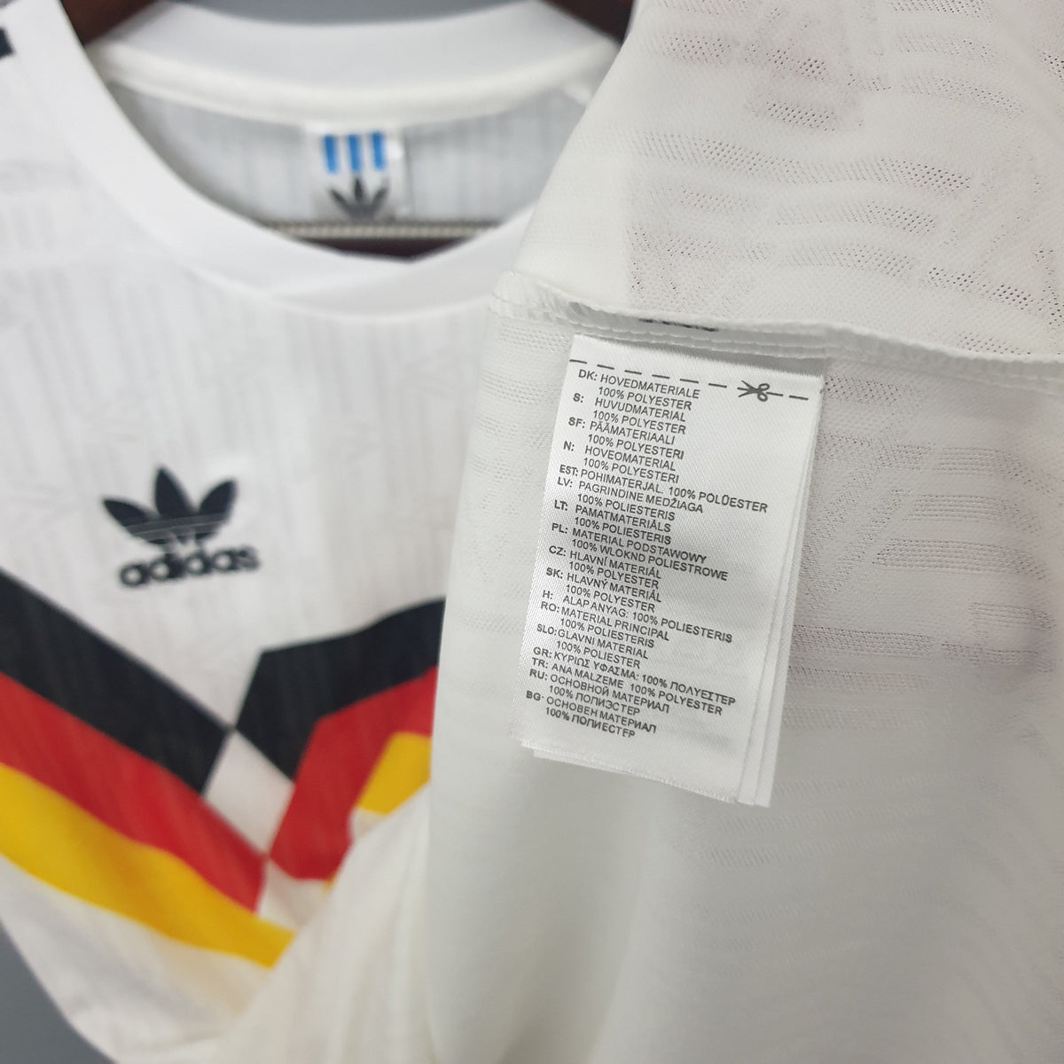 West Germany 1990 World Cup Home Retro Soccer Jersey – Adidas DFB Matthaus Klinsmann Voller Brehme Kit