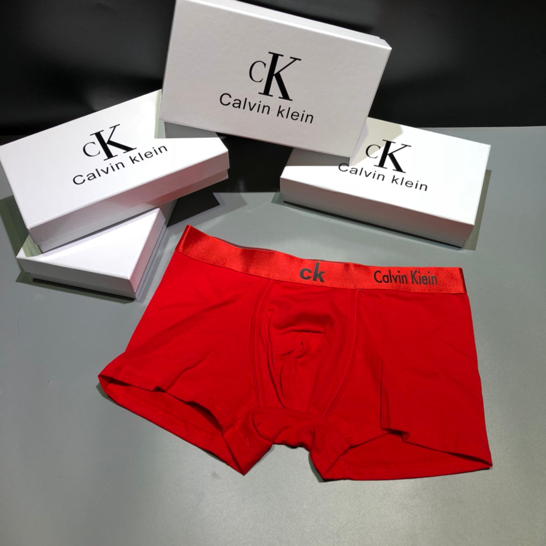 Calvin Klein Blue Broad Waist Small Monogram Boxer Briefs, image 3