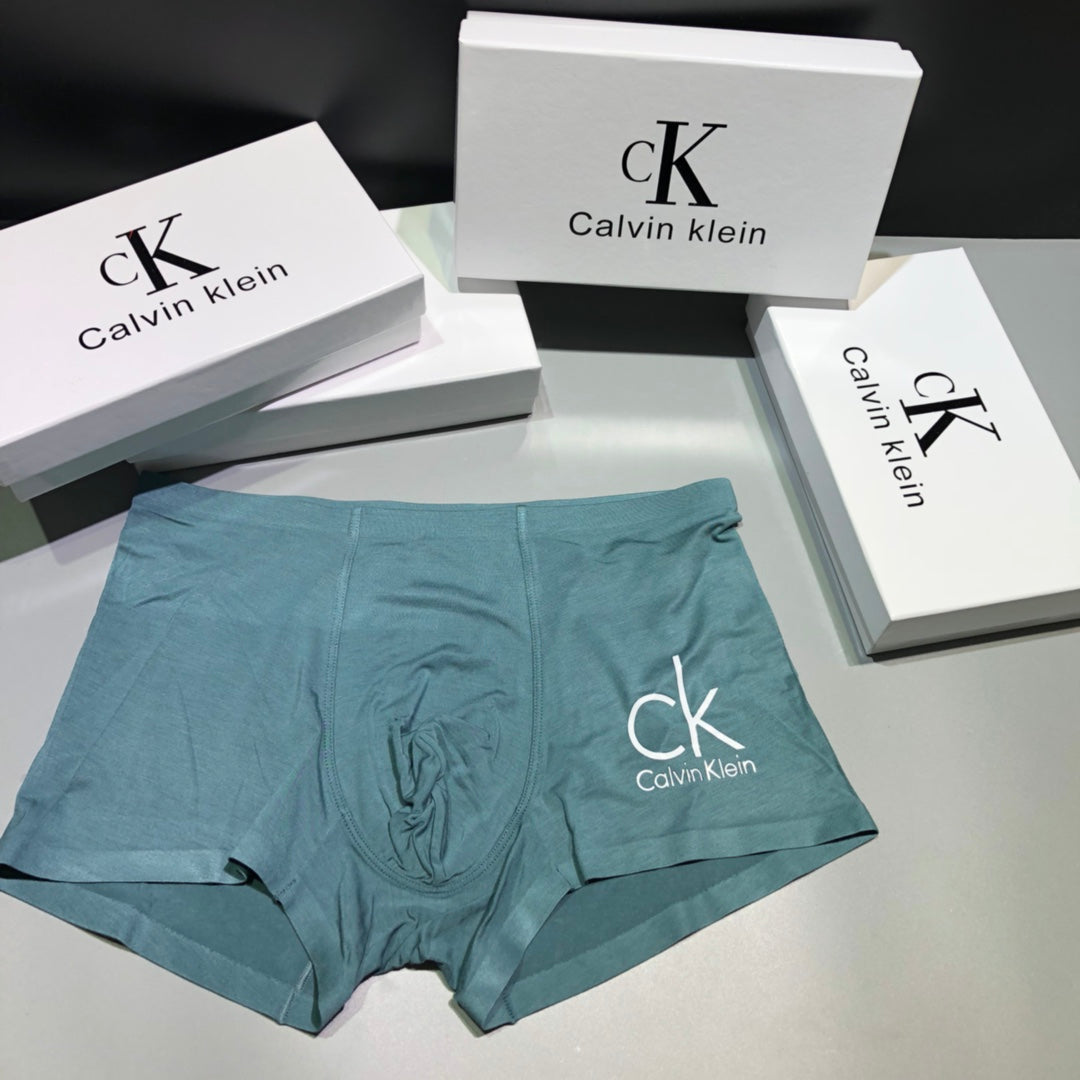 Calvin Klein Black Compact Monogram Panel Boxer Briefs, image 3