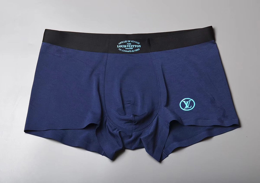 Louis Vuitton Boxed Navy Small Blue Waist Mark Boxer Briefs, image 5