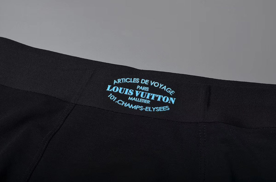 Louis Vuitton Boxed Navy Small Blue Waist Mark Boxer Briefs, image 6