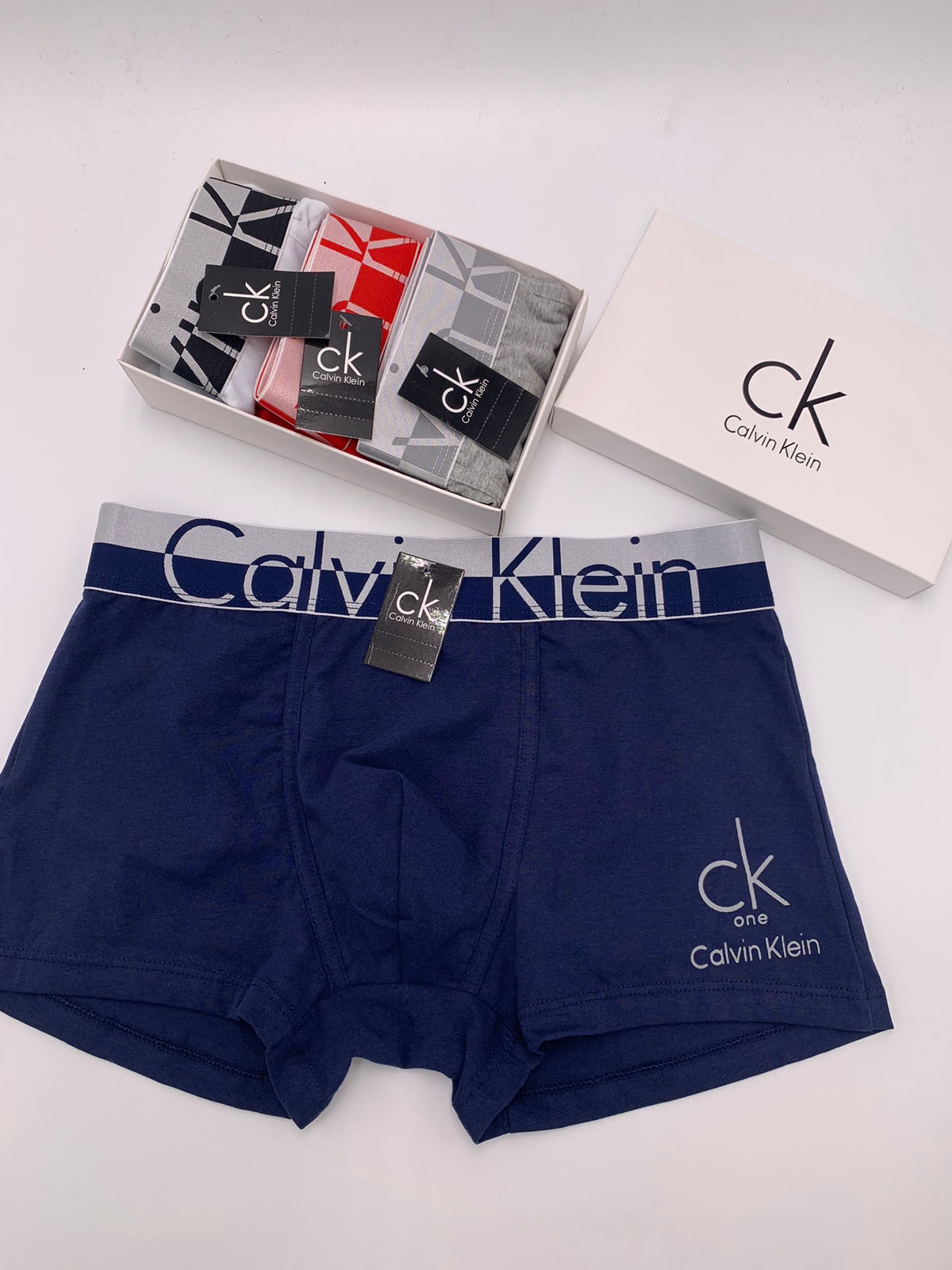 Calvin Klein Colour Stack Letter Waistbands Boxer Briefs, image 4