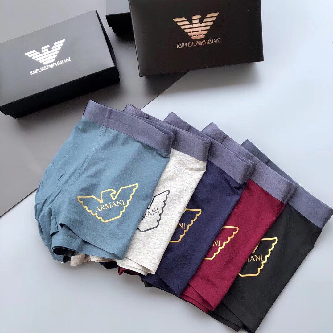 Armani Outline Eagle Boxer Briefs, Box of 3, gallery image 4