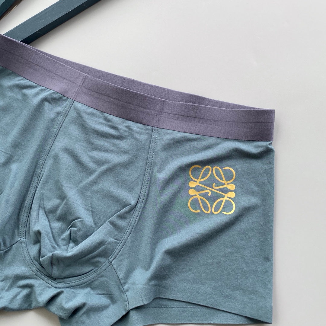 LOEWE Gold-Tone Anagram Boxer Briefs, gallery image 6