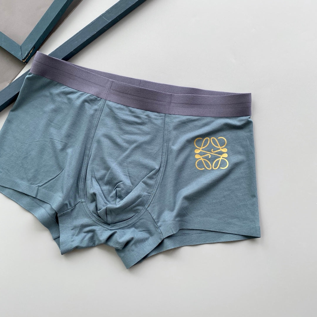 LOEWE Gold-Tone Anagram Boxer Briefs, gallery image 5