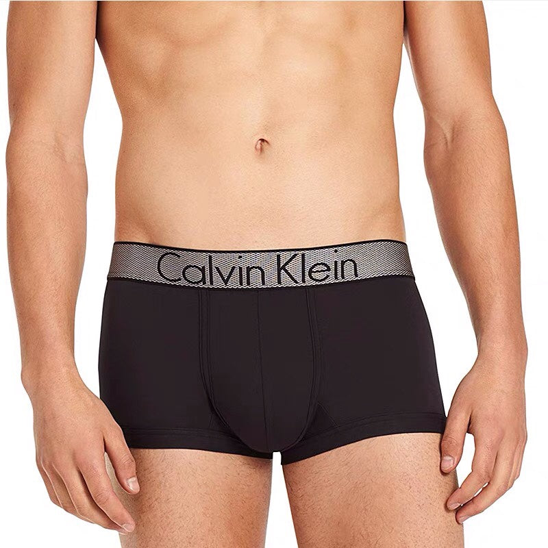 Calvin Klein Navy Raised Waist Display Boxer Briefs, image 4