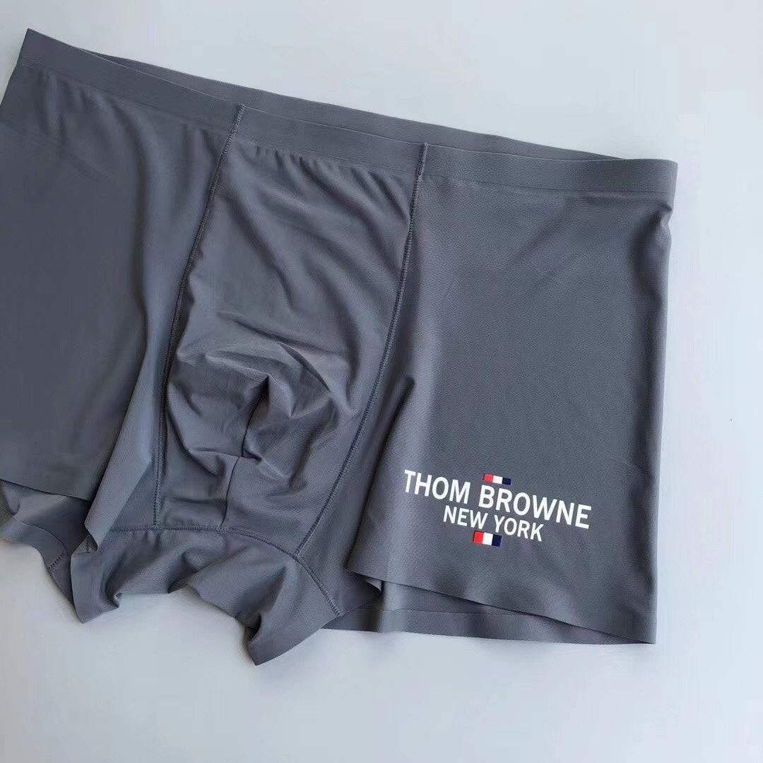 Thom Browne Small Wordmark Colour-Mix Boxer Briefs, gallery image 5