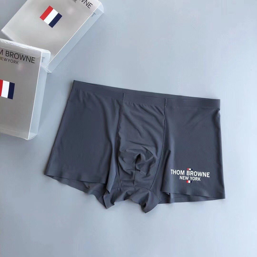 Thom Browne Small Wordmark Colour-Mix Boxer Briefs, gallery image 4