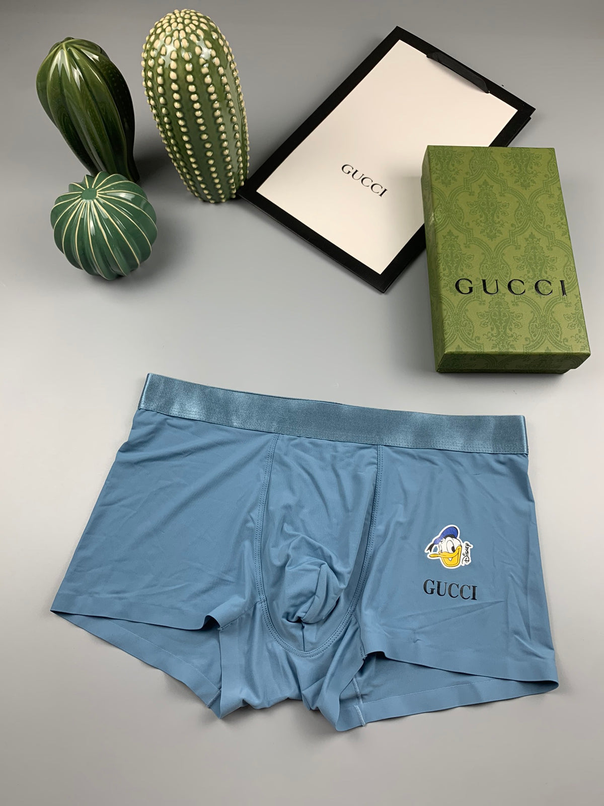 Gucci Black Small Gold Bee Boxer Briefs, image 3
