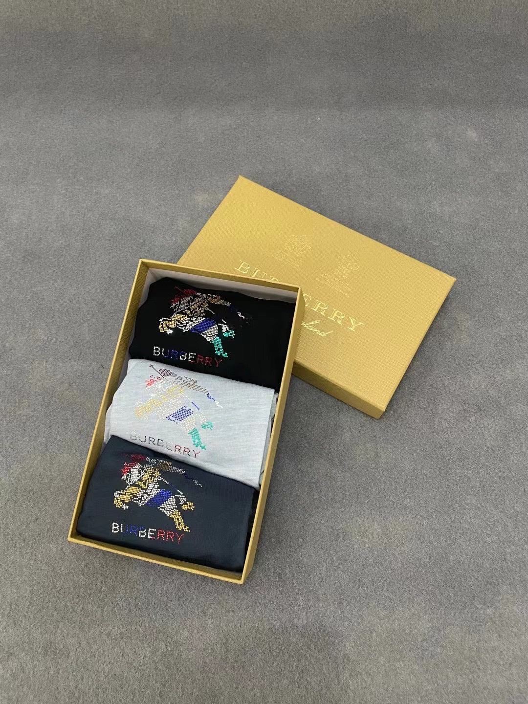 Burberry Boxed Dark Pastel Cartoon Panels Boxer Briefs, image 3