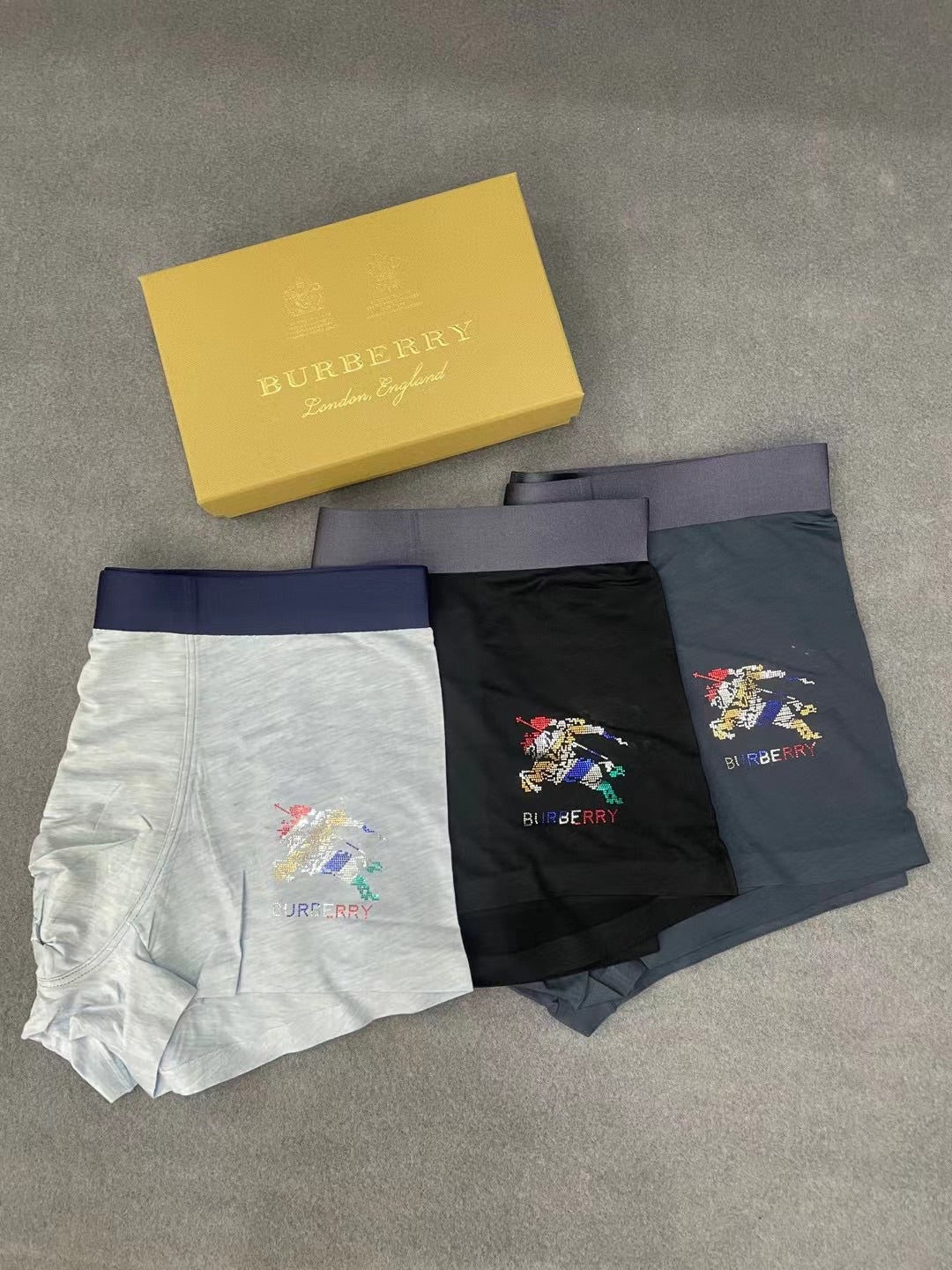 Burberry Boxed Dark Pastel Cartoon Panels Boxer Briefs, image 9