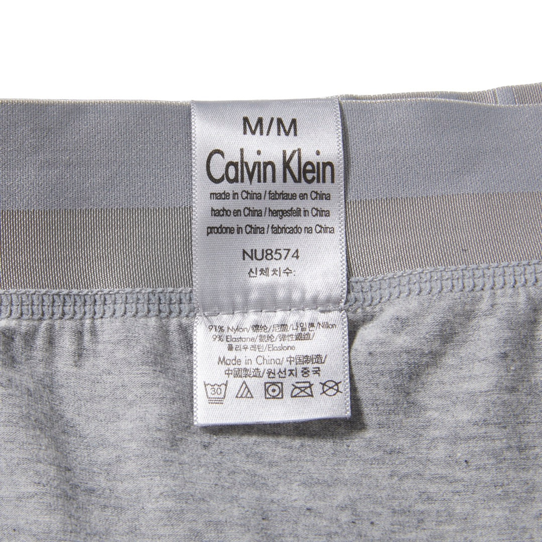 Calvin Klein Black Wide White Letter Band Boxer Briefs, image 8