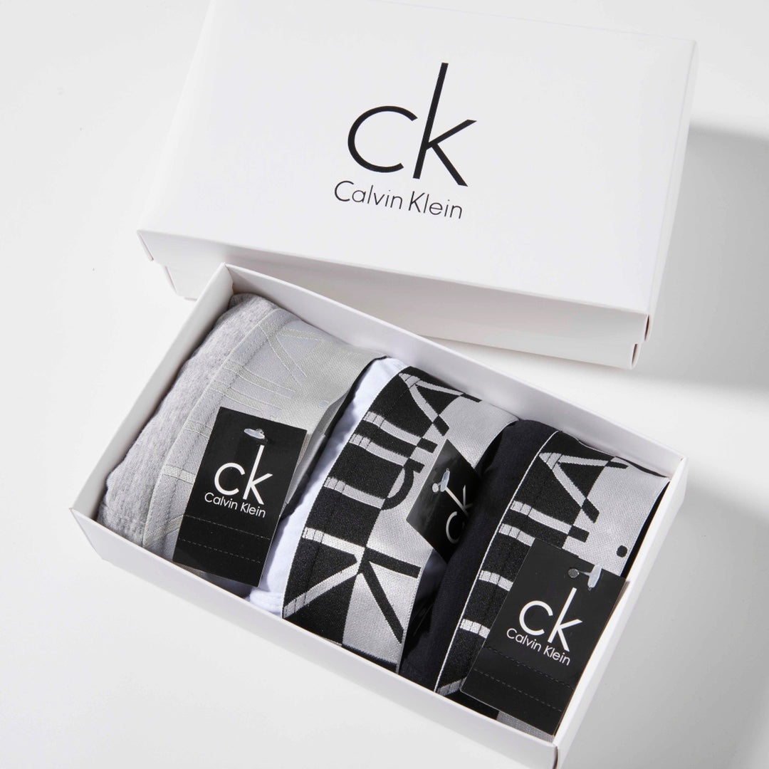Calvin Klein Black Compact Waist Mark Boxer Briefs, image 6